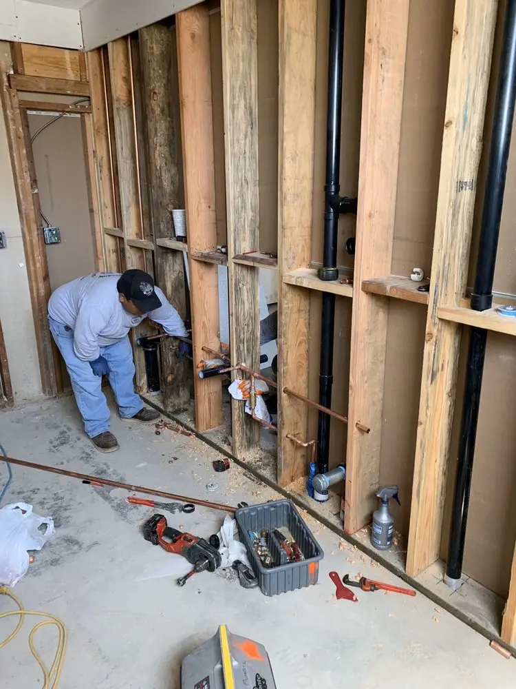 Commercial rough-in plumbing for Gas Line Repair in Hunters Green